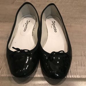 {Repetto} black flats